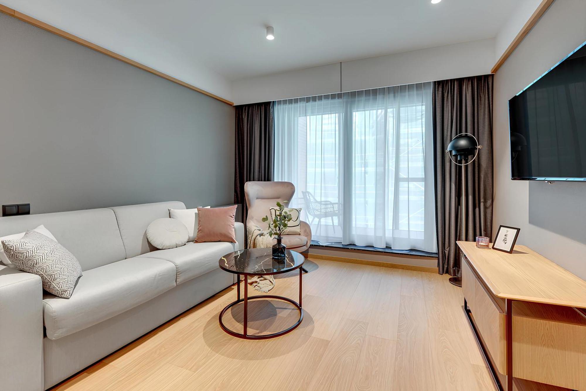 Deo Plaza Premium Apartments & Spa 그단스크 객실 사진